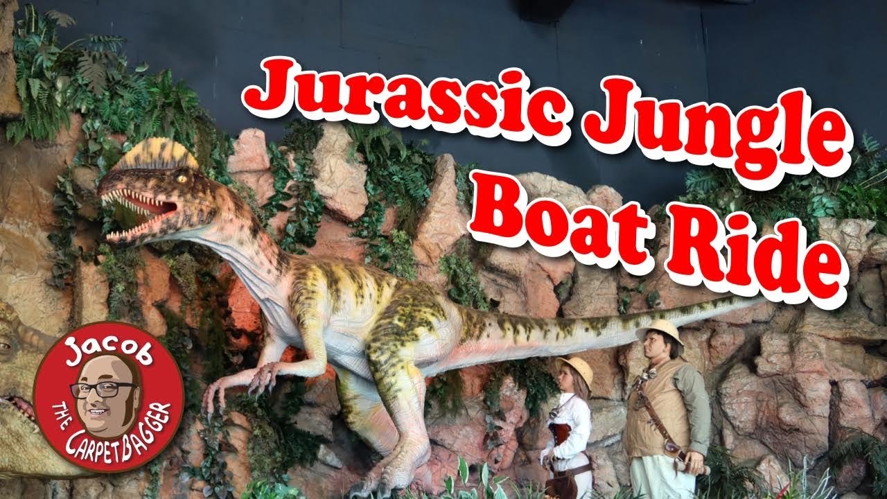 Jurassic Jungle Boat Ride - New Dinosaurs and Fixed Effects