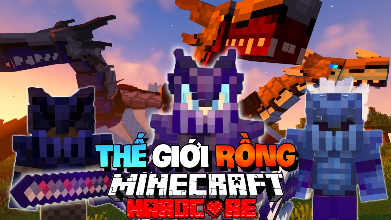 T&Oacute;M TẮT 100 NG&Agrave;Y SINH TỒN TRONG MINECRAFT THẾ GIỚI RỒNG SI&Ecirc;U KH&Oacute; !! [FULL MOVIE]