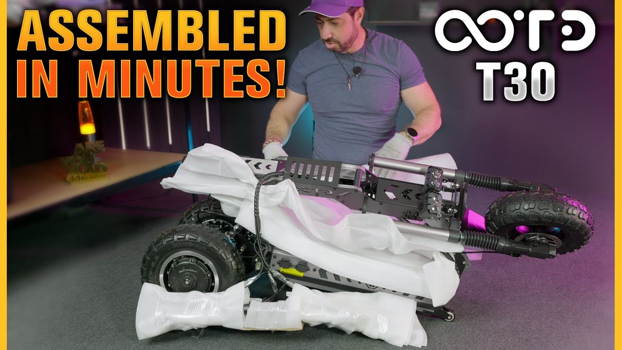 OOTD T30 Electric Scooter – Unboxing & Assembly in Minutes! | BK42