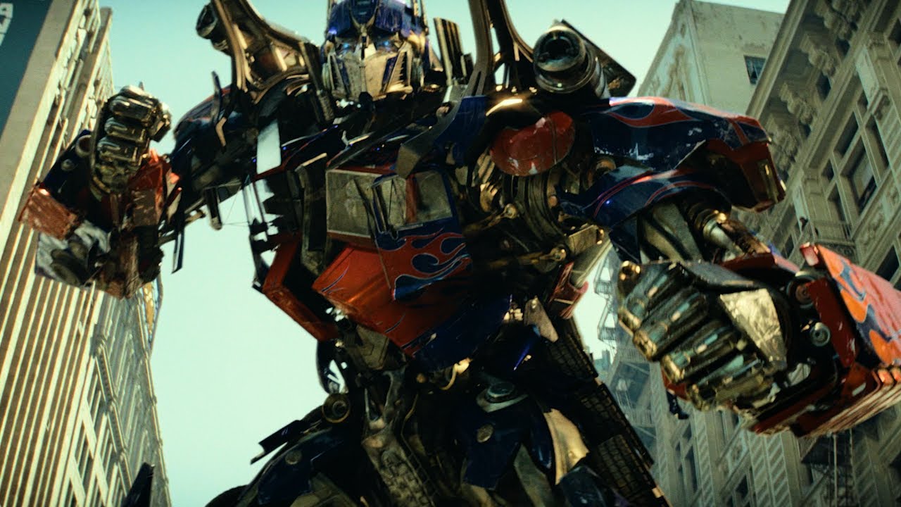 옵티머스 프라임 vs 메가트론 도시 싸움 장면 | 트랜스포머 (Transformers, 2007)  [4K]