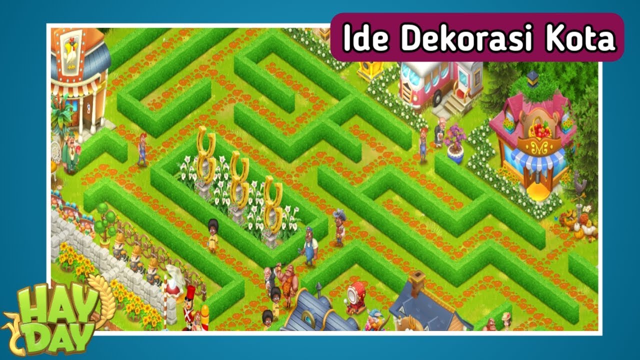 Desain Kota Hayday | Hayday Gameplay