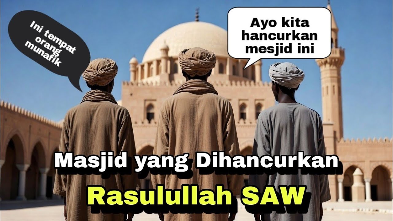 inilah masjid yang dihancurkan Rasulullah SAW, Kisah Masjid Dhirar dalam Sejarah Islam