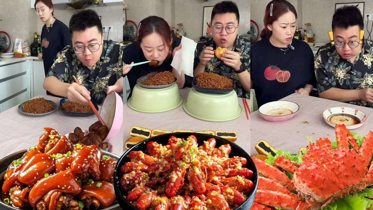 自私儿子想偷吃红烧肉，妈妈趁其不注意全部吃光，让儿子涨个教训【林小志】