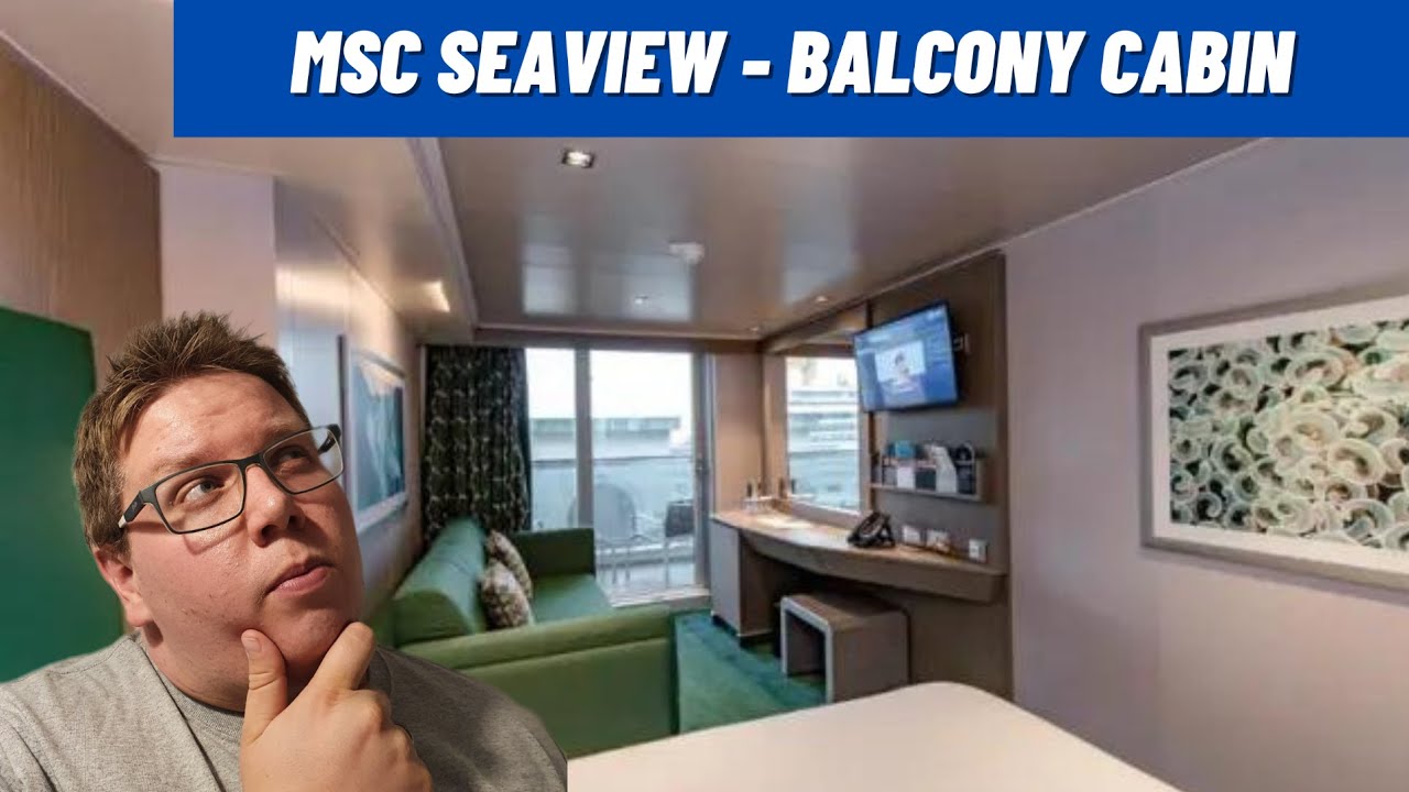 Take A Peek Inside The MSC Seaview's Stunning B4 Balcony Stateroom