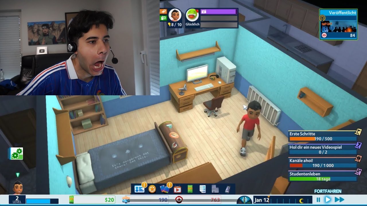 HamHam spielt YouTubers Life! #1