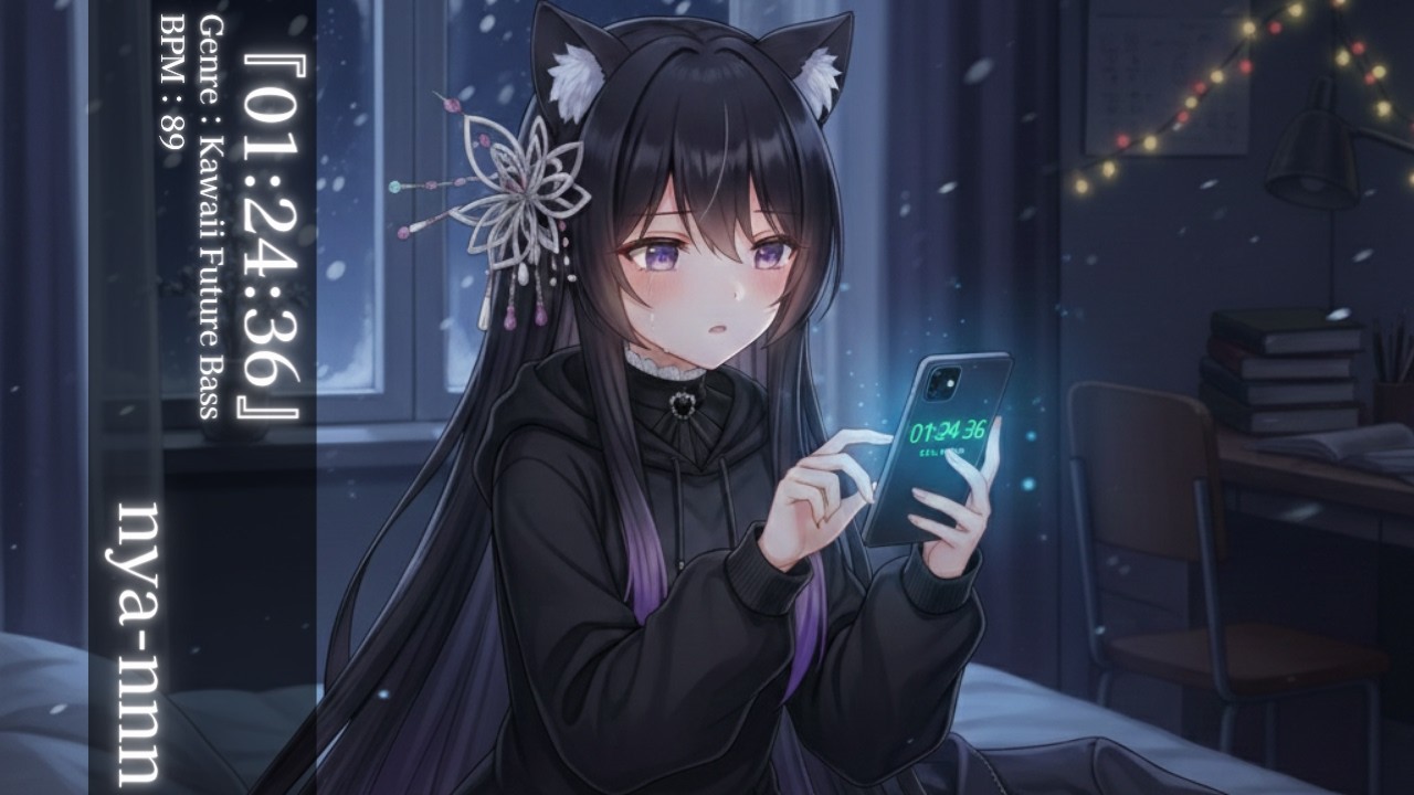通話時間01:24:36。あの夜にはもう戻れない。｜01:24:36 / nya-nnn