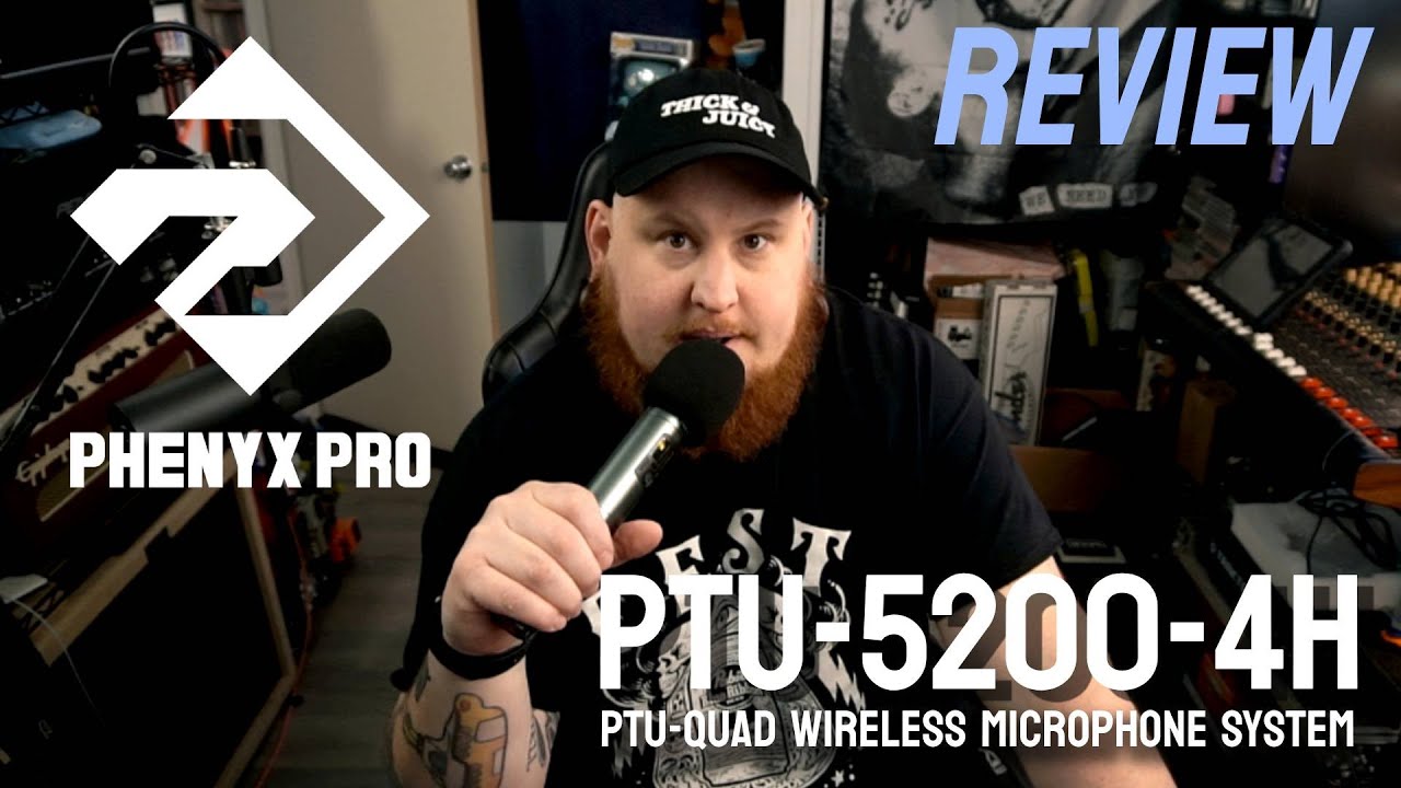 🔊 Budget Friendly Gear Review! 🔊 (The Phenyx Pro PTU-5200) 🎤 Wireless Mic System 🎤