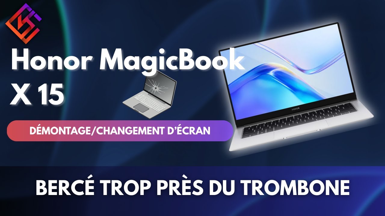 Honor Magicbook X 15  - Démontage et changement d'écran