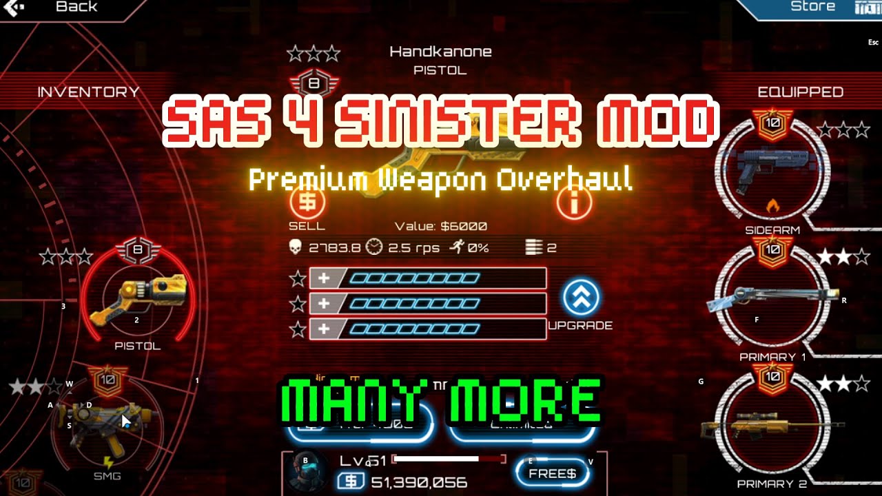 Sas 4 Zombie Assault SINISTERMOD | SAS 4 MOD OVERHAUL
