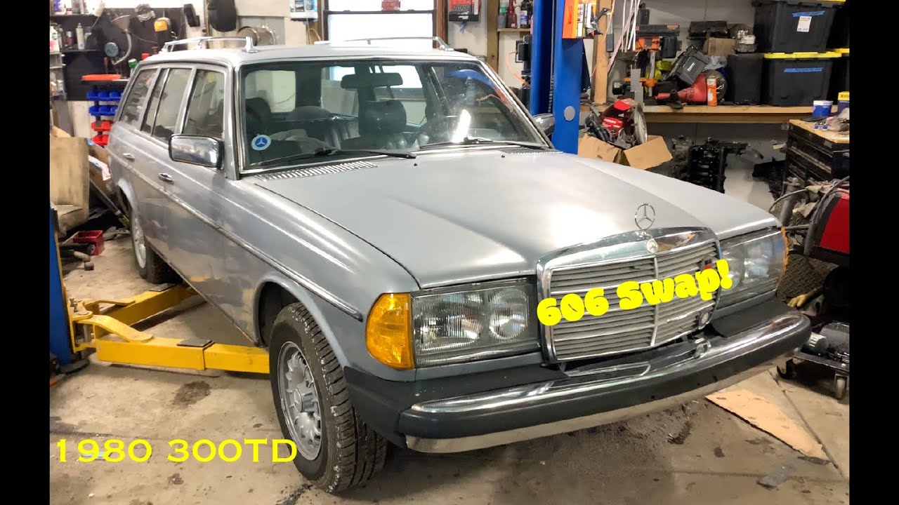 W123 300TD OM606 Swap Part 1