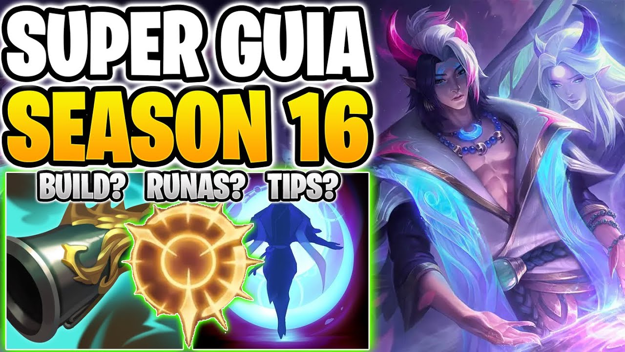 GUIA DE APHELIOS SEASON 16 | COMO JUGAR APHELIOS ADC FACIL Y RAPIDO | BUILD, RUNAS, CONSEJOS, TIPS