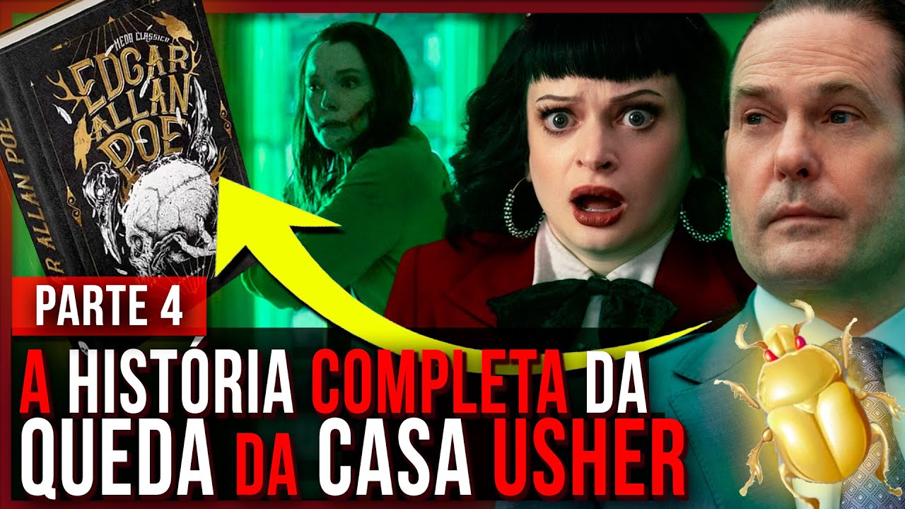 ESCARAVELHO, JUNO, MORELLA e O PÊNDULO: CONEXÕES COM POE em QUEDA DA CASA DE USHER |NETFLIX -PARTE 4