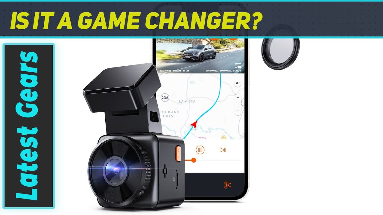 Vantrue E1 Lite: The Ultimate Dash Cam with GPS, WiFi, and Voice Control!