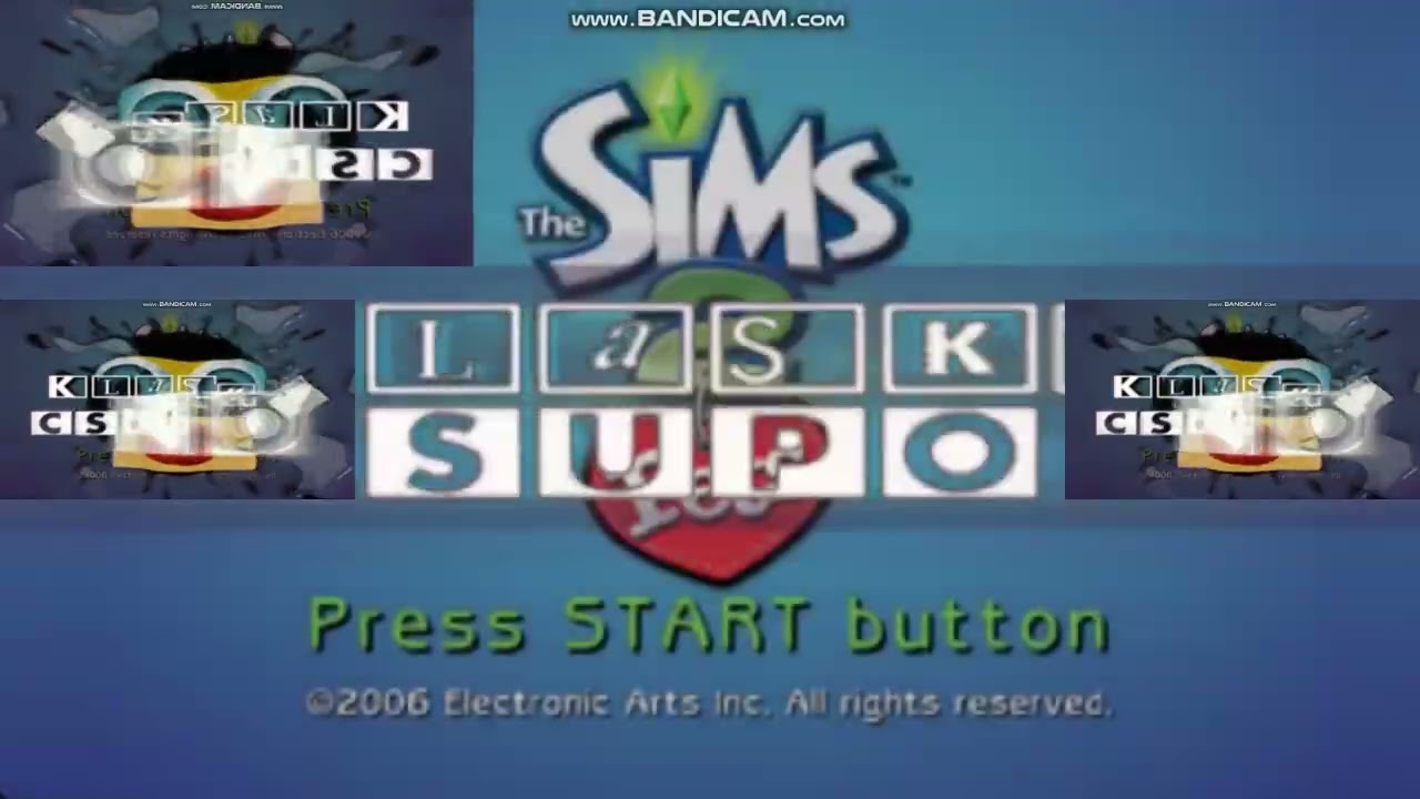 The Sims 2 Pets Csupo V1 (Console Version - 2006) has a Sparta Gamma Remix