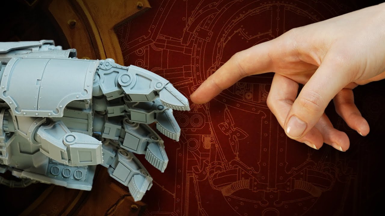 У модели Warhammer руки больше, чем у моей девушки. Собираем КУЛАК ТИТАНА