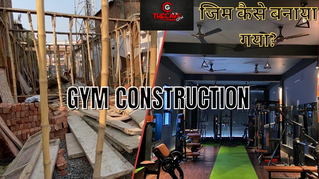 Building Construction Gym | Step by Step जिम कैसे बनाया गया | Time lapse Video