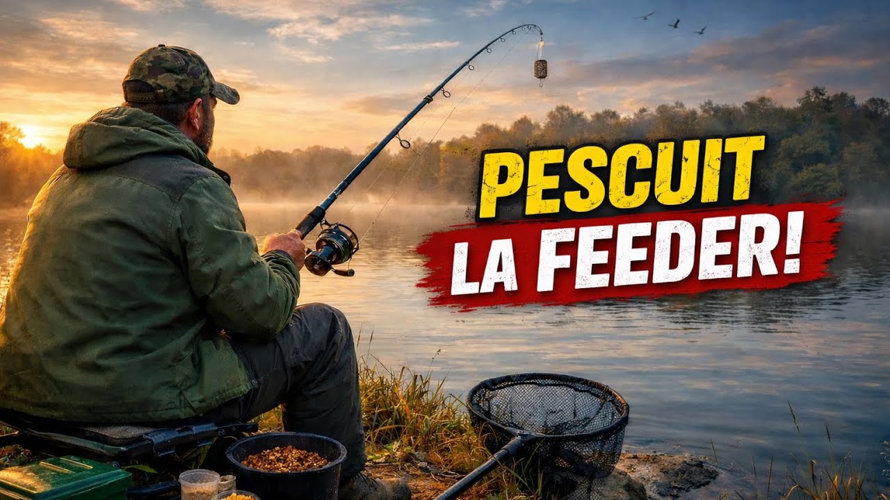 La -12 grade Ne încercăm norocul la feeder la Pristol 
