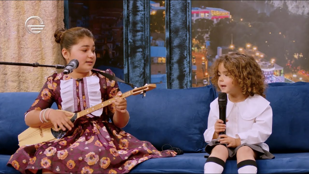 ევა და ანამარია ბუთიაშვილები სტუმრად ღამის შოუში