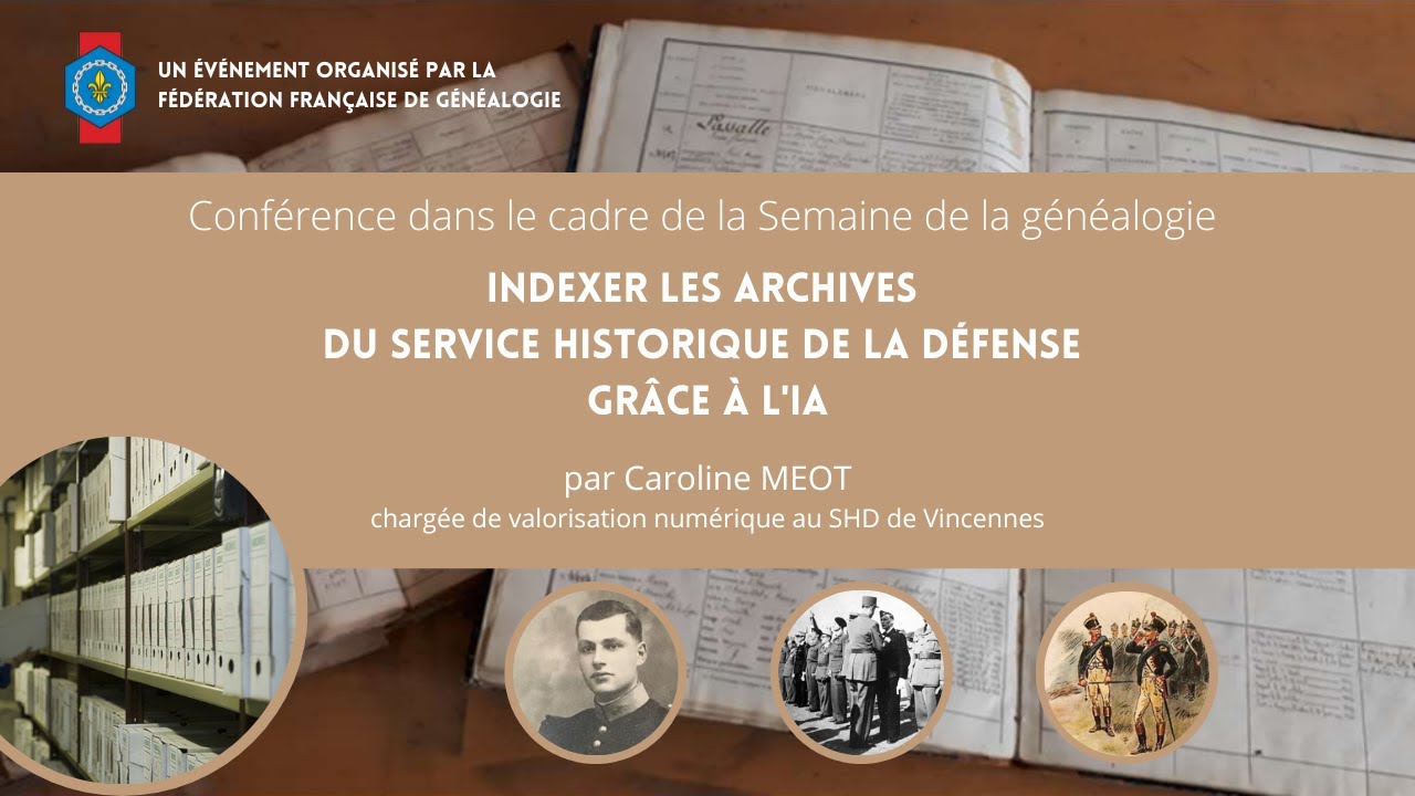 SDLG08-Indexer les archives du Service Historique de la Défense grâce à l'IA