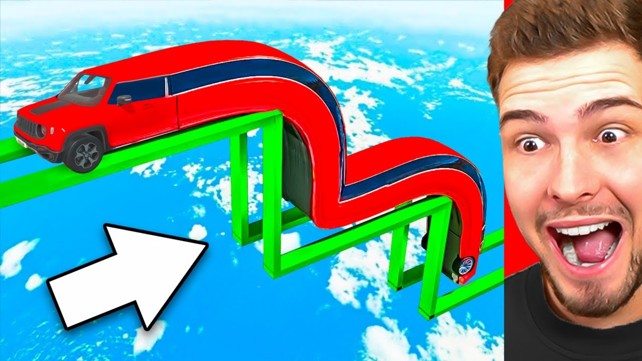 LANGE AUTOS vs. TREPPEN in GTA 5!