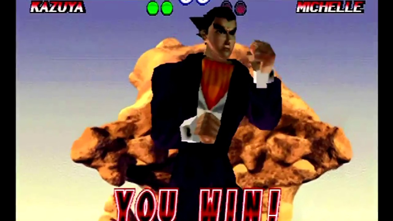 Tekken 2 (PlayStation) Arcade Mode as Kazuya