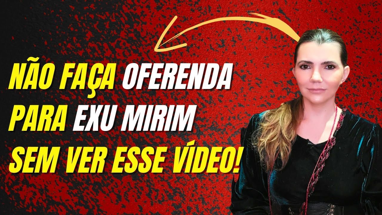 Oferenda para EXU MIRIM é PERIGOSO? Saiba tudo neste vídeo! #KelidaExplica