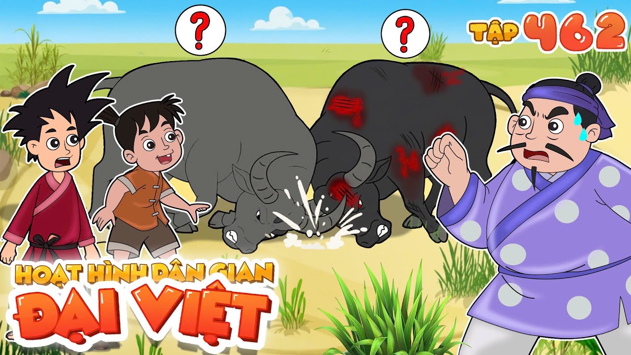 Số #462  TRÂU CỦA AI MẠNH HƠN? Hồng Xiêm Quyết Đấu Phú Ông | Nhân Tài Đại Việt | Phim Hoạt Hình