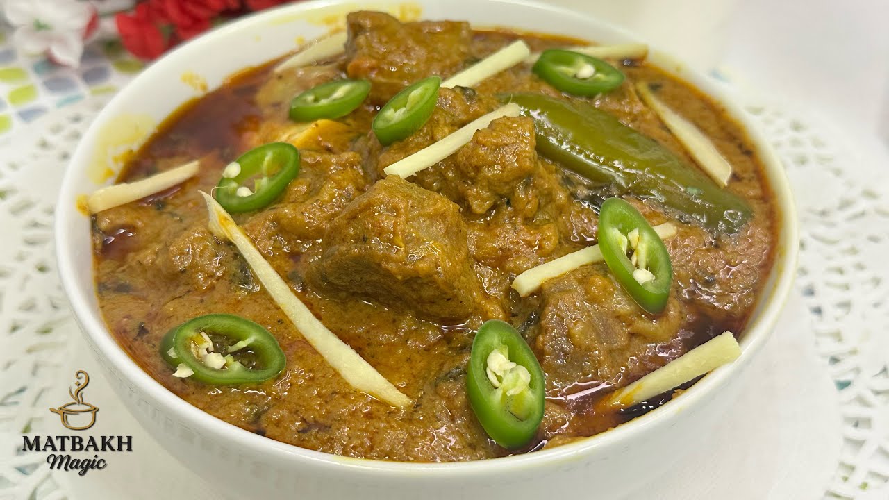 Mutton Karahi Recipe | Pakistani Dhaba Style Karahi | Spicy Desi Mutton-MatbakhMagic