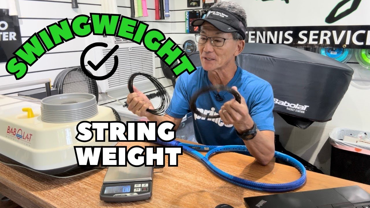 Racquet Customization [String Weight & Swingweight]