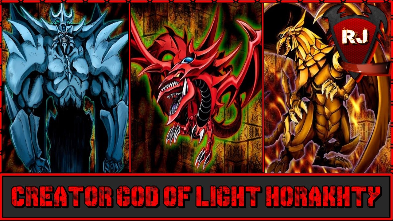 YGOPRO - Slifer Obelisk Ra Creator God of Light Horakhty Deck Profile OTK