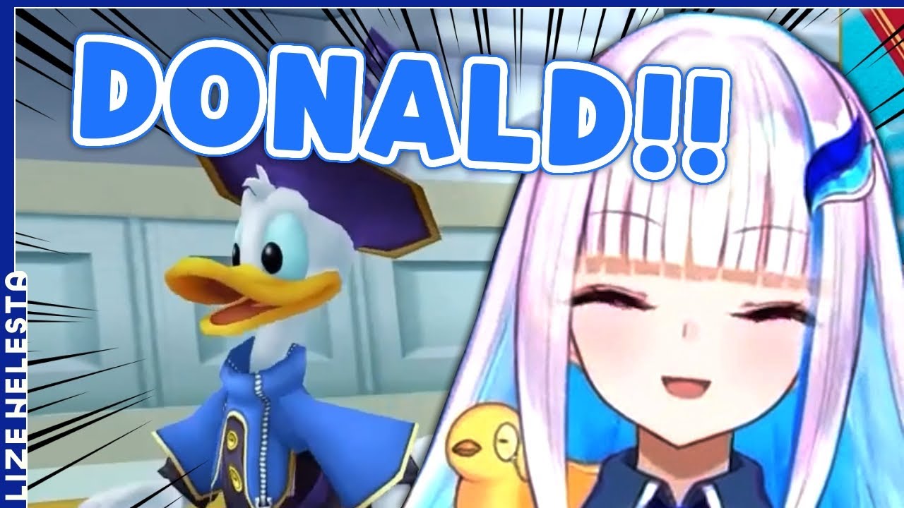 Lize Trying Kingdom Hearts For the 1st Time [Lize Helesta / Nijisanji]