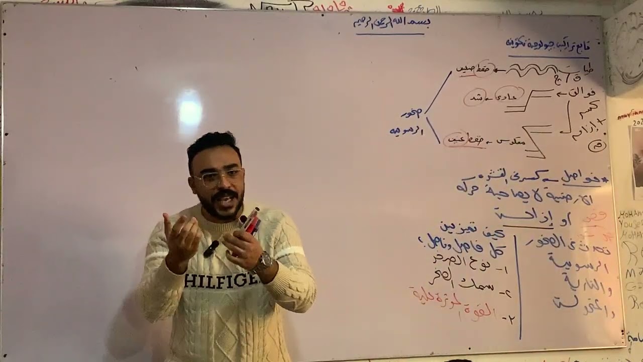 المحاضره الرابعه اسطح عدم توافق  في الجيولوجيا مستر احمد الناظر دفعه 2026