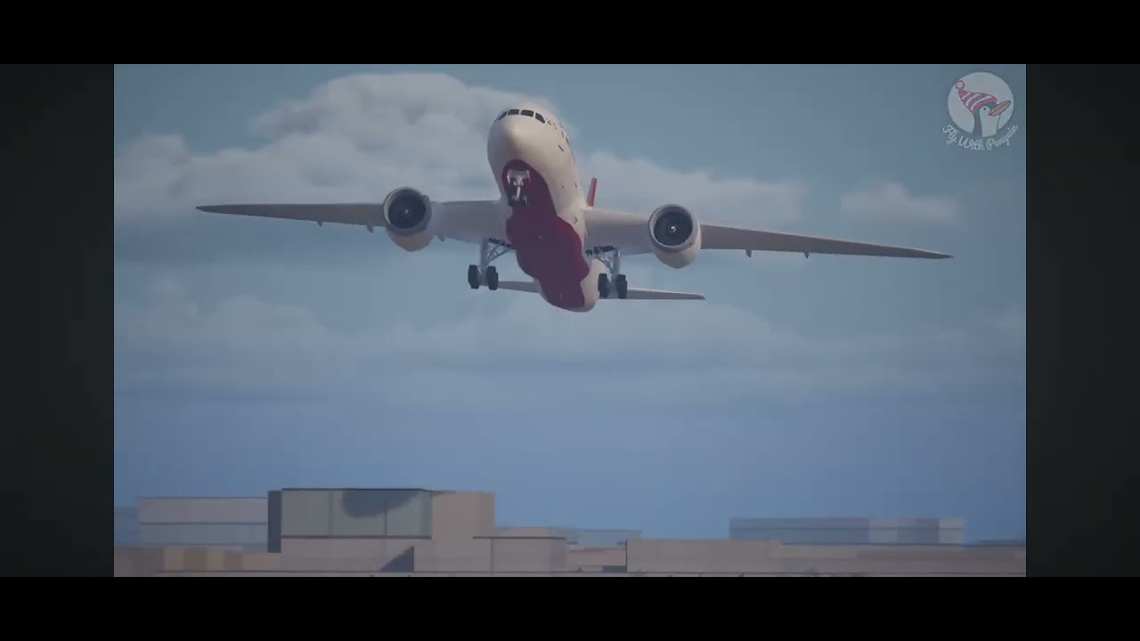 Air India Flight 171 - Crash Animation