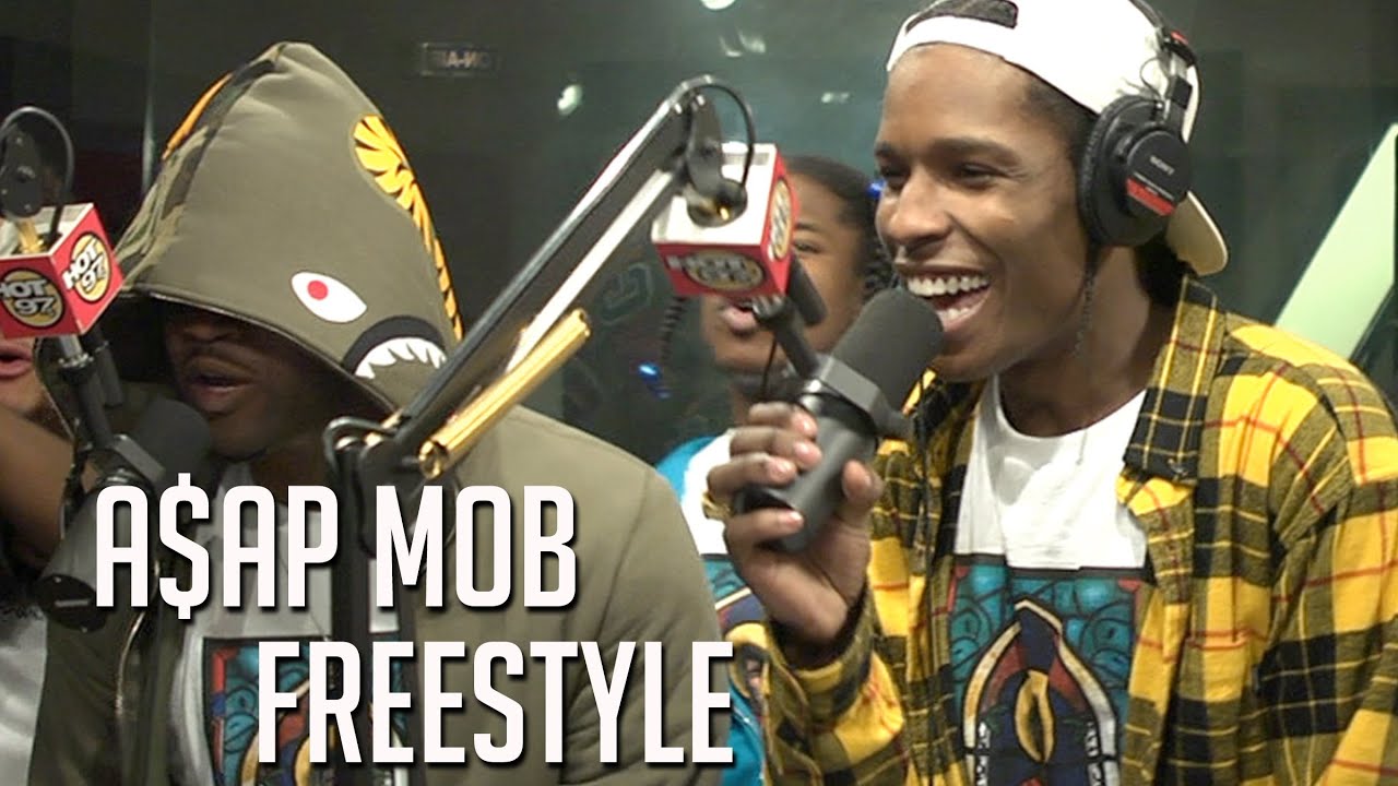 ASAP MOB FREESTYLES ON FLEX часть 1