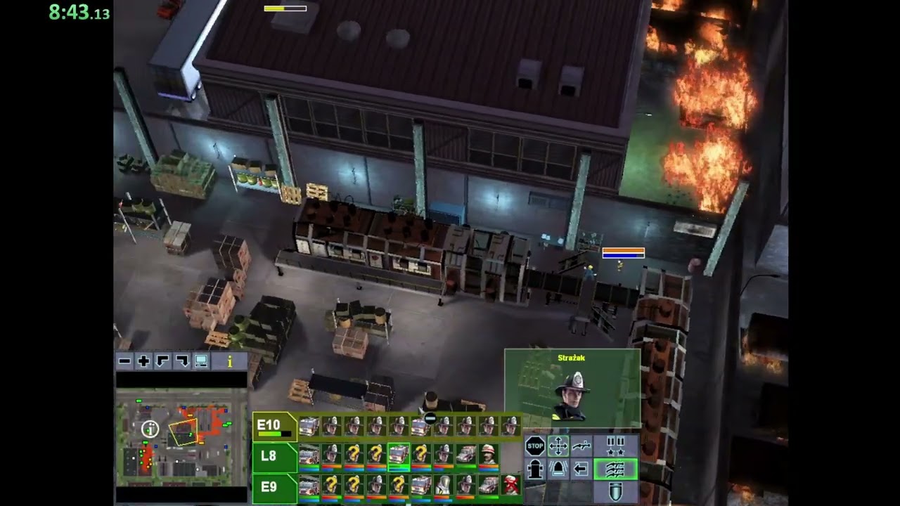 Fire Department 2 Any% extreme Manufacturing plant  13:41