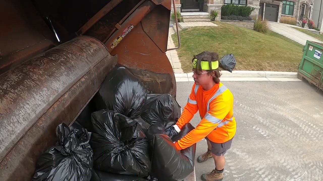 Garbage part 6 manual trash collection Hopper POV