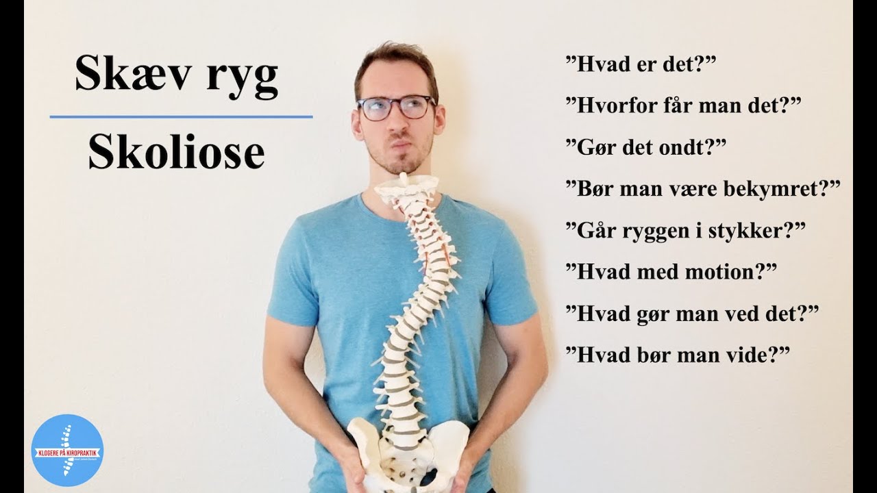 Hvad er en skæv ryg (skoliose)?