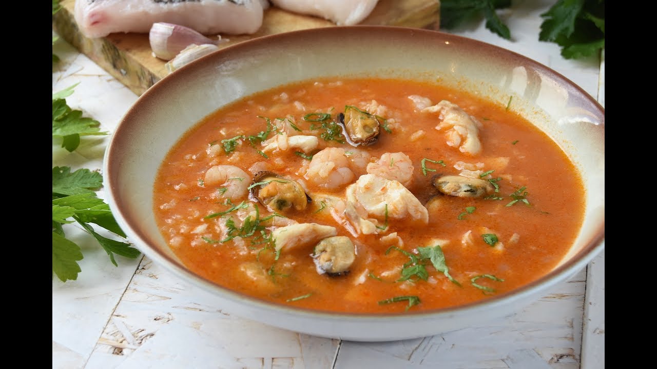 Sopa de pescado casera y fácil TE ENCANTARÁ