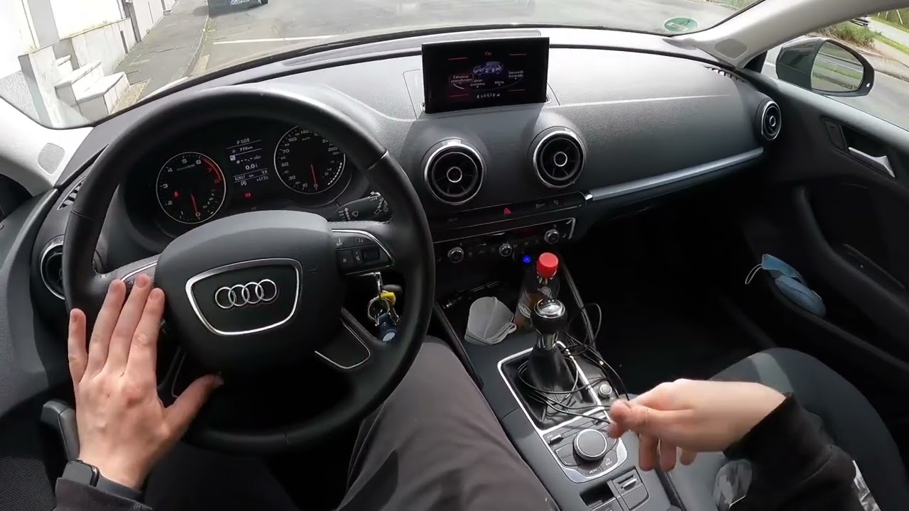 PKW Kupplung prüfen Kupplungsverschleißtest Audi A3/S3 Sportback Gebrauchtwaagen Test Anleitung