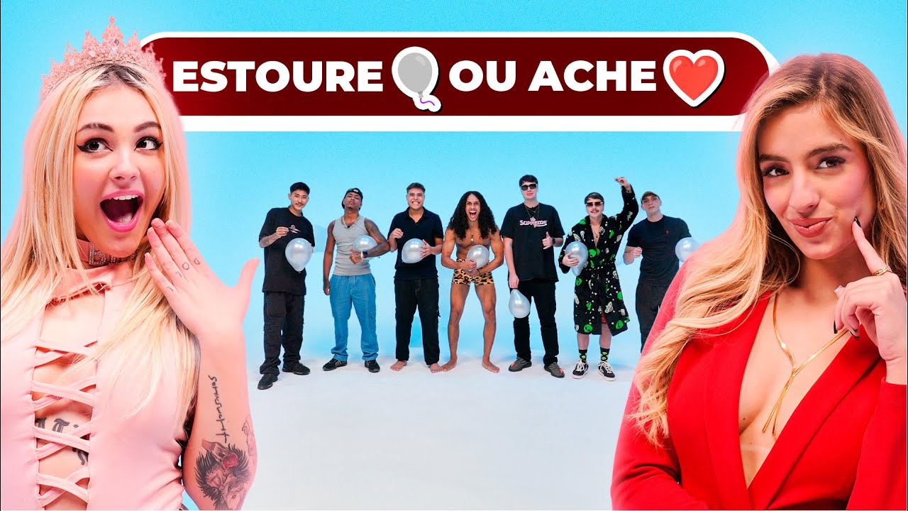 ESTOURE O BALÃO OU ENCONTRE SEU AMOR! HOMENS EP:04