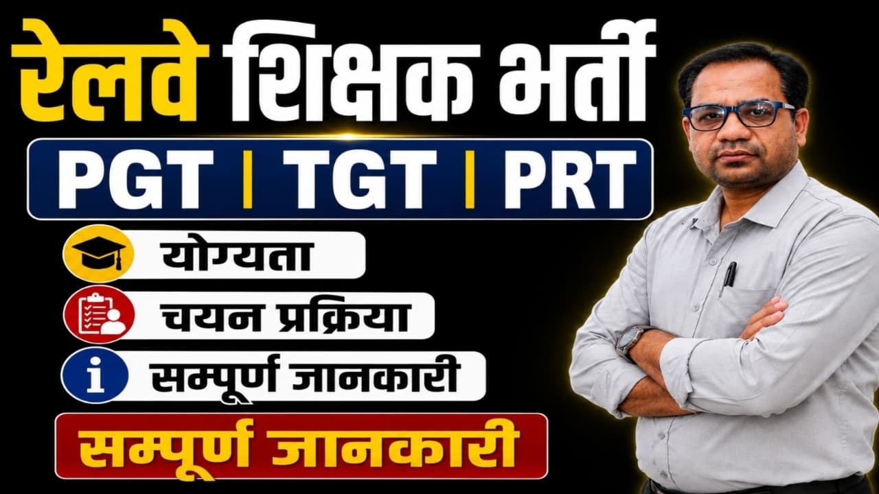Railway Teacher Recruitment 2026 | PRT TGT PGT Vacancy | Eligibility और Salary जानें