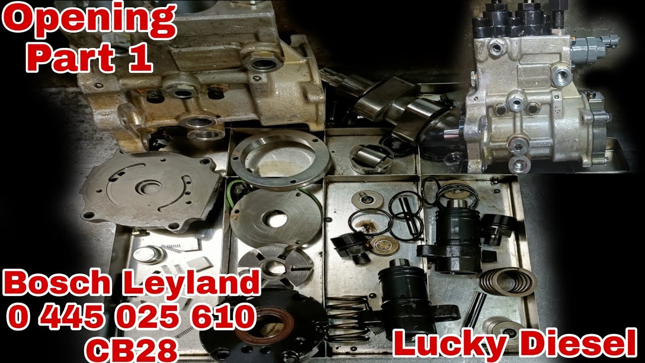 Bosch Leyland Pump no. 0 445 025 610 CB28 | Opening  | Part 1 | Lucky Diesel