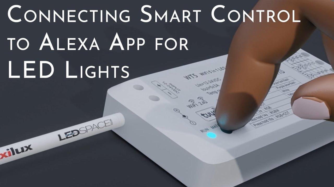 Connecting Smart Control to Alexa App for LED Strip Lights