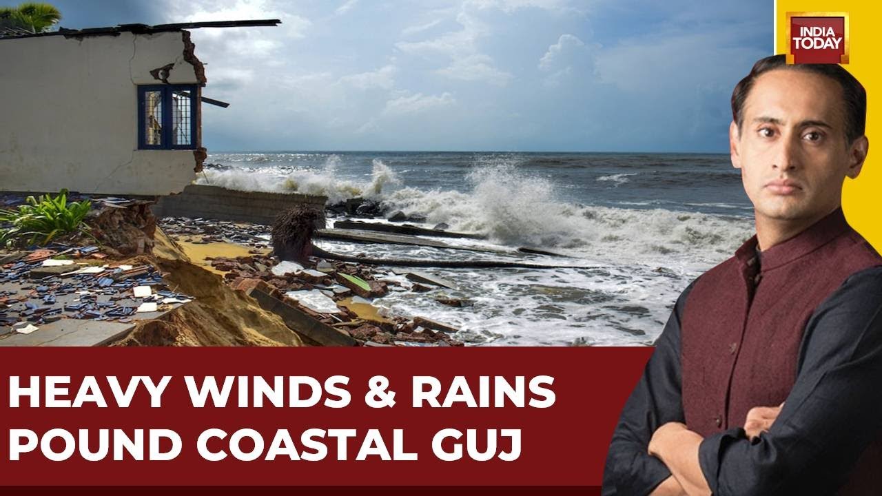 Cyclone Biparjoy Landfall Begins In Gujarat | NDRF, SDRF, Navy, Coast Guard On Standby
