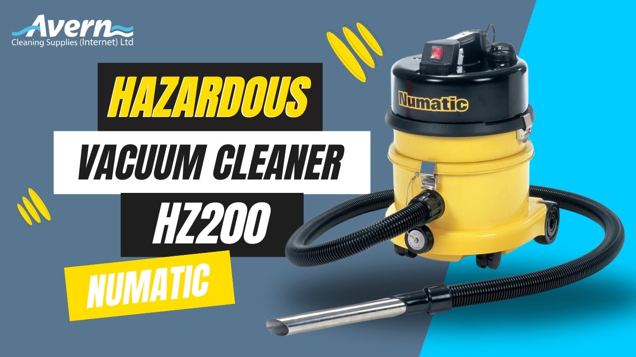 Numatic HZ200 Hazardous Dust Vacuum Cleaner | Perfect For Home Renovations And Industrial Use 2024