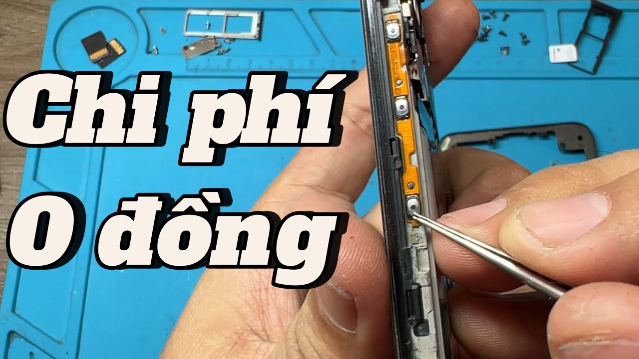 Tại sao nút nguồn bị cứng bấm không ăn, xử lý không tốn một đồng