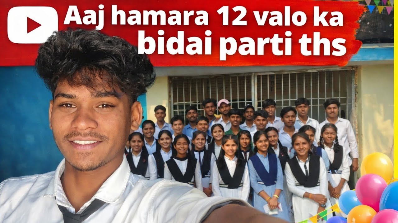 12th Class Bidai Party Full Masti 🤩💖 | Yaadgar Din | Somu Vlogs