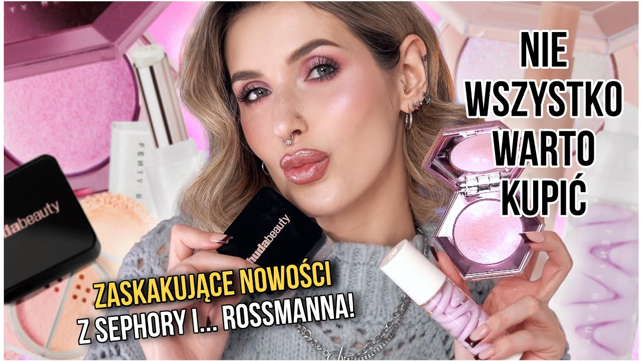 Drogie nowości z Sephory- Czy WARTO zainwestować?- Upolowałam też ciekawostki w Rossku! 