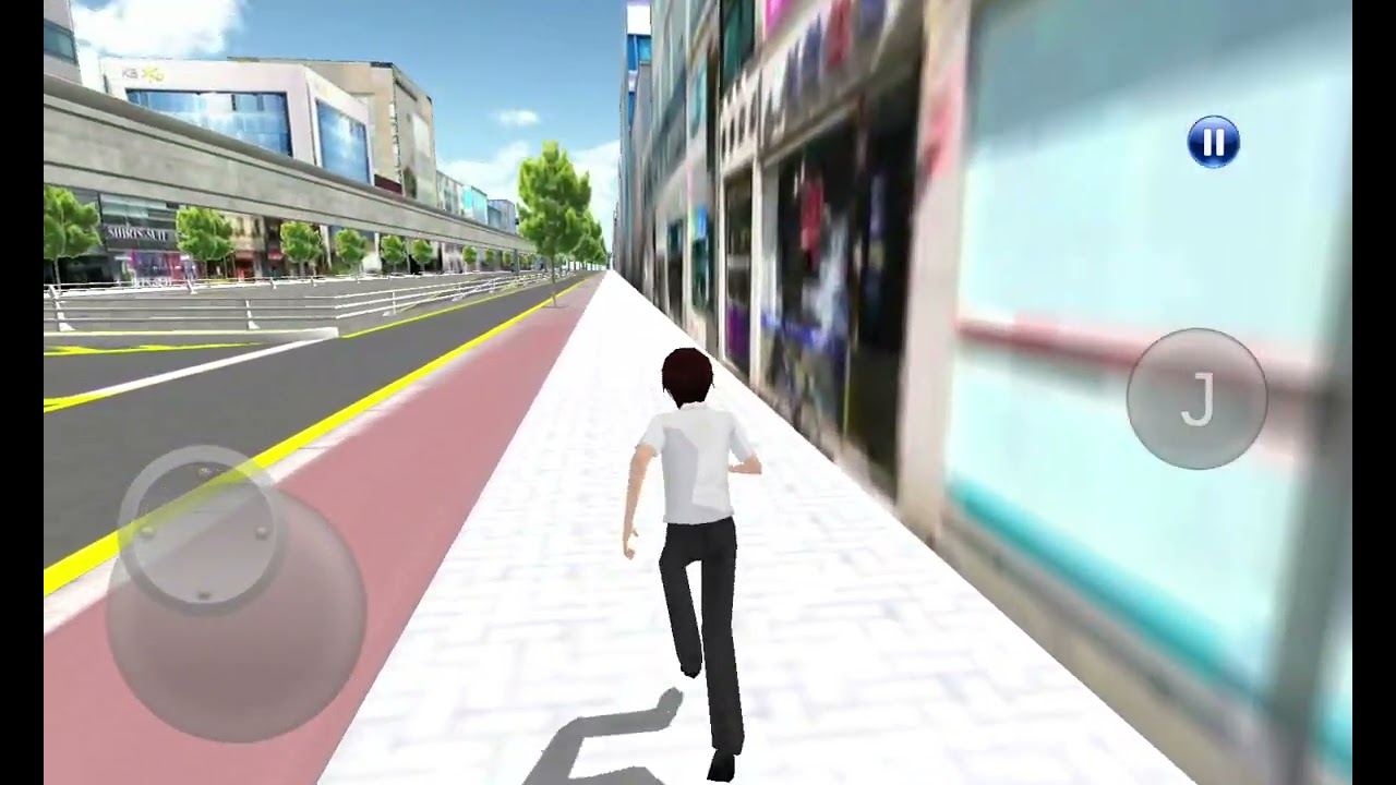 지하주차창에서 학교로 가는길(3D운전교실)