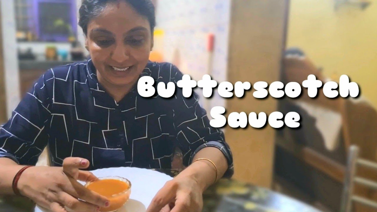 Sauce | Butterscotch Sauce | Tasty | Easy to make | Vijis kitchen ||